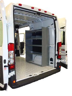 Dodge RAM ProMaster Shelving