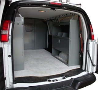 Van Shelving Full Size GMC, Chevy, Ford