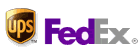 We ship FedEx
